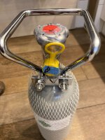 Kohlensäureflasche 2 kg für Wasserspender