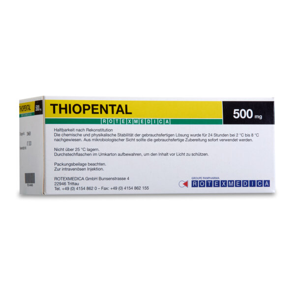 Thiopental 500 mg ( Pack &aacute; 10 St&uuml;ck )