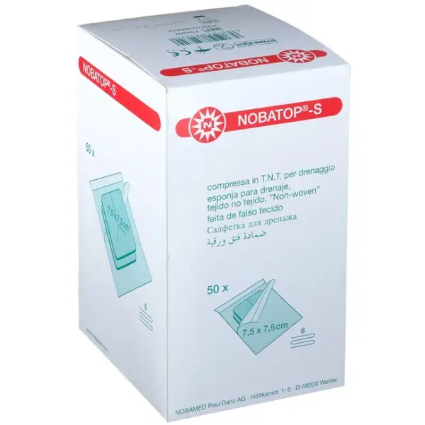 Kompressen steril 7,5 x 7,5 cm  25x2 Stück