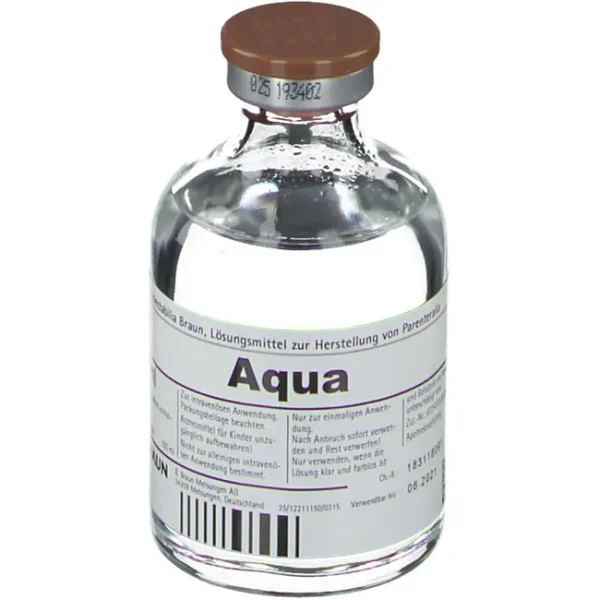 Aqua ad Inject 50 ml Stechamp