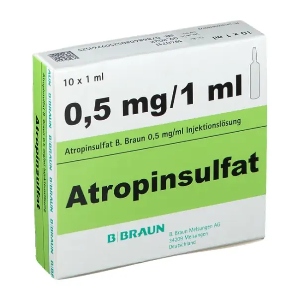 Atropinsulfat 0,5 mg / 1 ml Amp.
