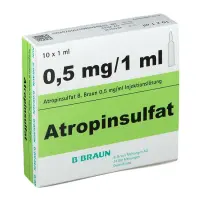 Atropinsulfat 0,5 mg / 1 ml Amp.