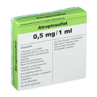 Atropinsulfat 0,5 mg / 1 ml Amp.