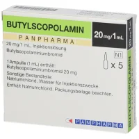 Butylscopolamin 20 mg / 1 ml Amp