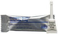 Diazepam rectal 5 mg / 2,5 ml Phi