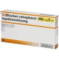 H2-Blocker Ratiopharm 200 mg / 2 ml
