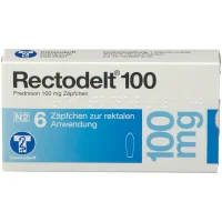 Rectodelt 100  (100 mg Supp) (Pack &aacute; 6 St&uuml;ck )