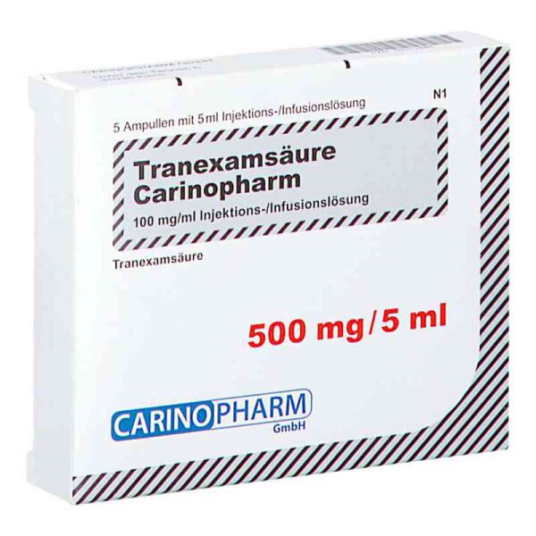 Tranexsams&auml;ure 500 mg / 5 ml