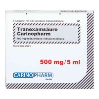 Tranexsams&auml;ure 500 mg / 5 ml