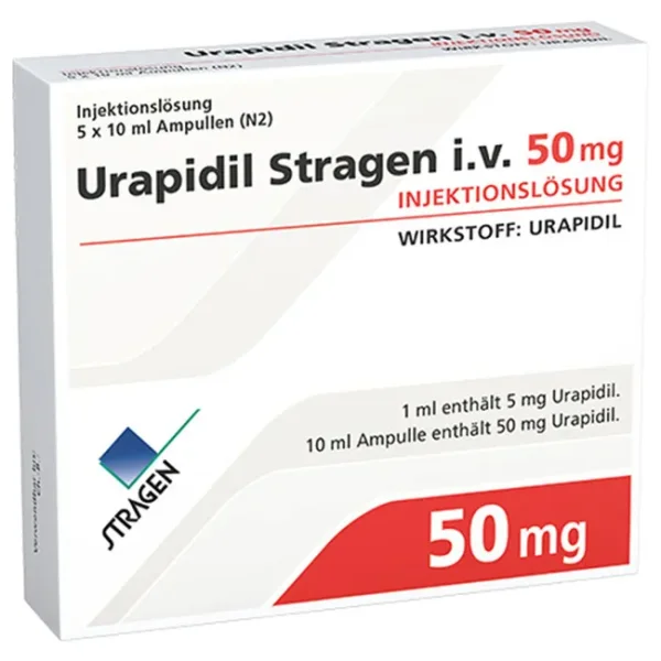Urapidil Stragen i. V. 50 mg ( Pack &aacute; 5 St&uuml;ck )
