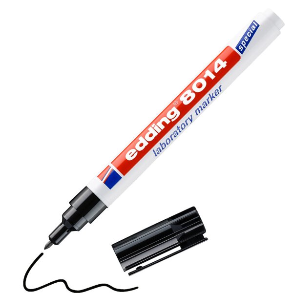 Labormarker schwarz